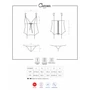 Kép 3/5 - CHARMEA fehérnemű, szexi corset+tanga