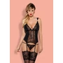 Kép 1/5 - CHARMEA fehérnemű, szexi corset+tanga