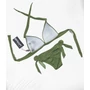 Kép 2/2 - Nevada Olive Lurex P-LX-LTD-703 Origami Bikini