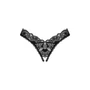 Kép 6/7 - DONNA DREAM LUXURY Black szexi nyitott tanga