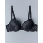 Kép 7/9 - SIELEI  WONDER LACE 2444 PushUp  melltartó - FEKETE