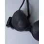 Kép 8/9 - SIELEI  WONDER LACE 2444 PushUp  melltartó - FEKETE