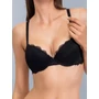 Kép 3/9 - SIELEI  WONDER LACE 2444 PushUp  melltartó - FEKETE