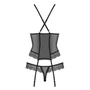 Kép 7/7 - 864 BLACK fehérnemű, szexi corset+tanga