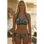Kép 1/5 - POPPY Cancun bikini - ZÖLD PÁLMA