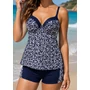 Kép 2/3 - MELANIE 2 részes tankini - S.KÉK-FEHÉR