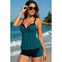 Kép 1/3 - MELANIE 2 részes tankini - S.KÉK-ZÖLD