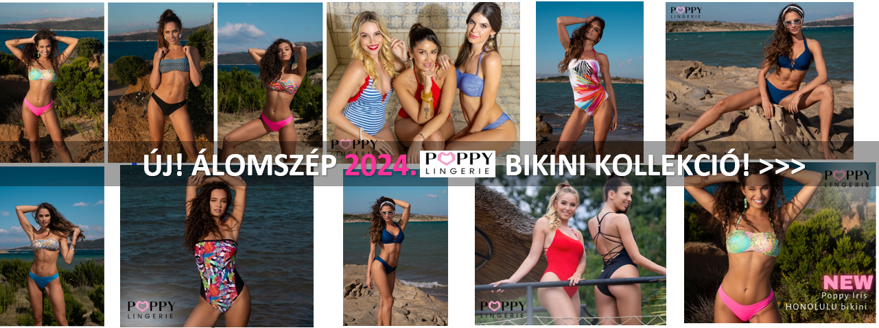 Új, 2024 POPPY bikini kollekció!